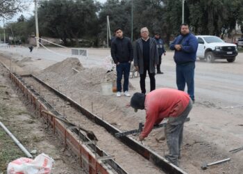 En San Pedro, el barrio Presidente Perón avanza con importantes obras