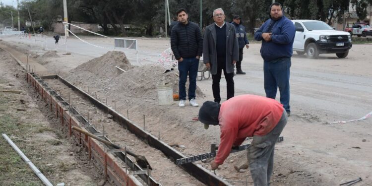 En San Pedro, el barrio Presidente Perón avanza con importantes obras
