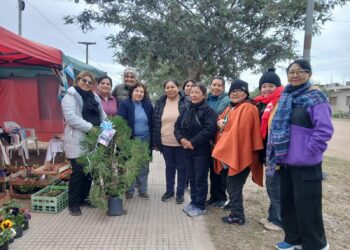 Éxito rotundo en la primer feria de Plantas y Flores del barrio Presidente Perón