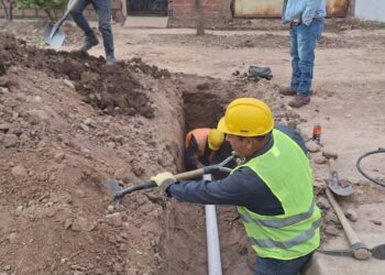 En San Pedro de Jujuy, cada vez son más los barrios que cuentan con red de cloaca