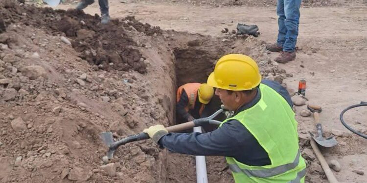 En San Pedro de Jujuy, cada vez son más los barrios que cuentan con red de cloaca
