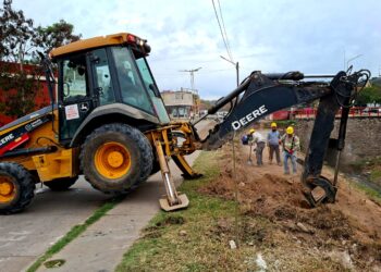 Siguen las obras de cloacas para los barrios de San Pedro