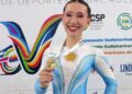 Orgullo sampedreño: Selene Miy se consagró campeona Sudamericana de Patinaje Artístico en Brasil