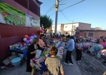Gran festejo del dia del niño en Barrio Presidente Perón