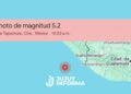 Sismo de magnitud 5,2 sacudió Puerto Madero y genera alerta en Chiapas, México