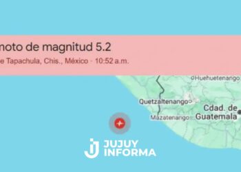 Sismo de magnitud 5,2 sacudió Puerto Madero y genera alerta en Chiapas, México