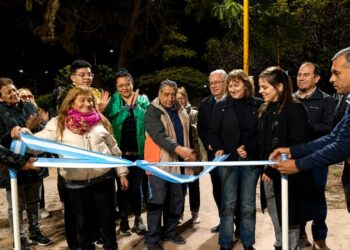 Julio Bravo inauguró las obras en Plaza del Molino