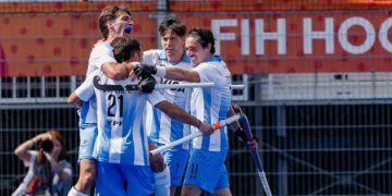 Mundial de Hockey: Los Leones ganaron y avanzaron a la segunda fase