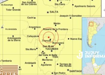 Un sismo de magnitud 5 sacudió Tucumán y se sintió en otras provincias del norte argentino