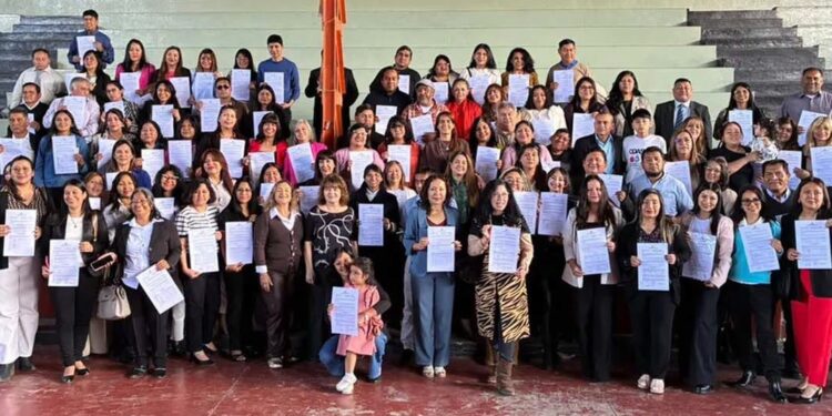 Titularizaron a 128 docentes de los niveles Secundario y Superior