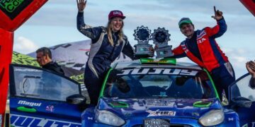 Julio Suárez quedó tercero en la penúltima fecha del Rally Cordobés