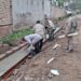 El municipio construye el cordón cuneta sobre calle Rogelia Lozano