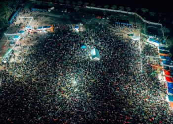 Más de 15 mil personas participaron de Peña Colorada: el éxito también fue generar trabajo para nuestros vecinos