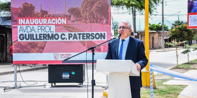 El intendente Julio Bravo sigue impulsando obras claves en San Pedro: inauguró la Prolongación de la Avenida Paterson