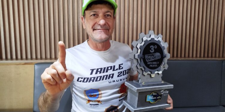 Julio Suárez alcanza el podio en el Rally Cordobés