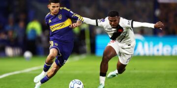 Boca perdió con Vasco da Gama en el partido de ida
