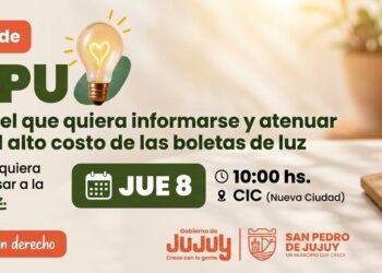 Alerta por tarifas: SUSEPU capacitará en San Pedro ante la inminente quita de subsidios nacionales a la luz