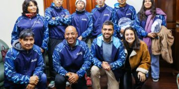 Juegos Argentinos Urbanos: Jujuy despidió a su delegación con la entrega de indumentaria y pasajes